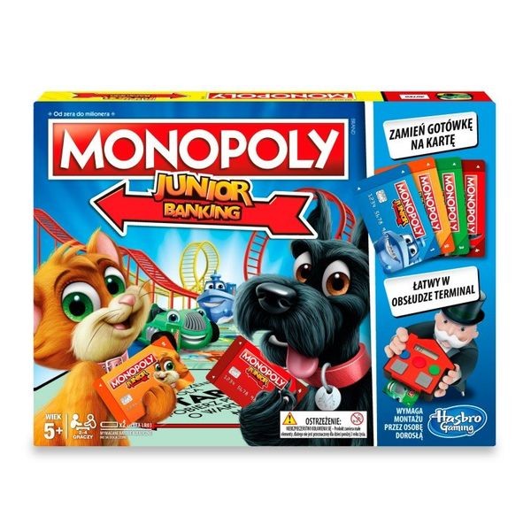 Monopoly Junior Electronic Banking Gra od 5 lat