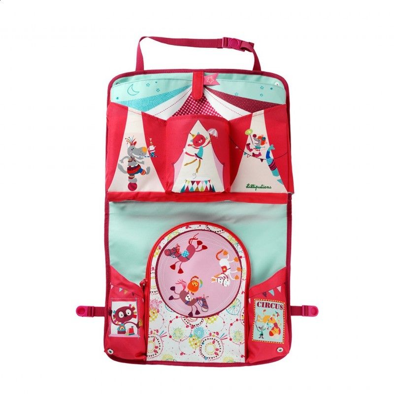 Lilliputiens Organizer Samochodowy Cyrk 0+