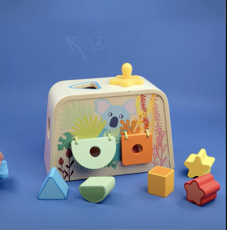 Djeco Sorter Drewniany Koala 12m+