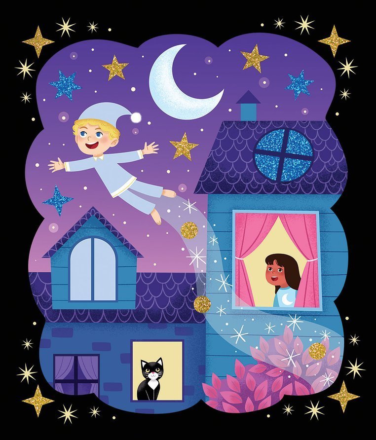 Janod Zestaw Kreatywny Magiczna Noc 5+