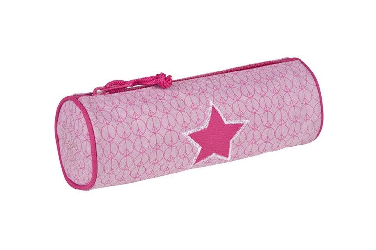 Lassig Piórnik Tuba Starlight Magenta 22cm