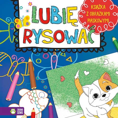 Lubię rysować Książka z piaskiem 30 stron 3+