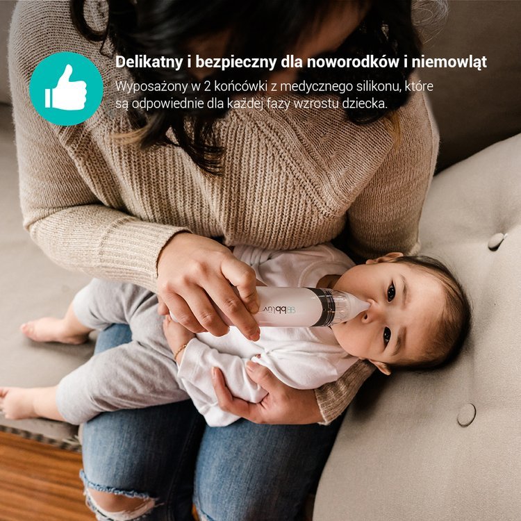 Bblüv, Elektryczny aspirator do nosa na baterie, Rinö