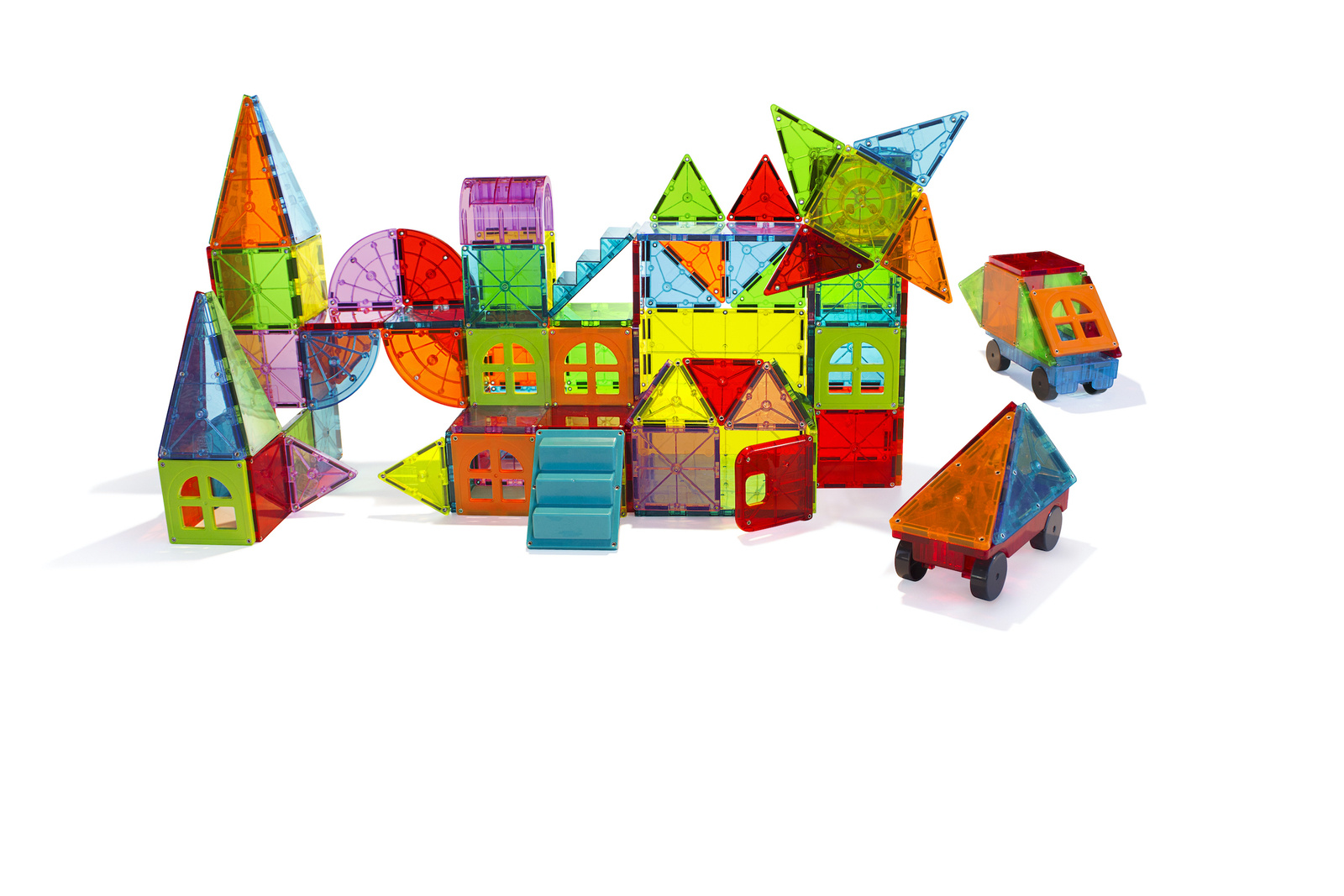 Magna-Tiles Klocki Magnetyczne Metropolis 110 el. 3+