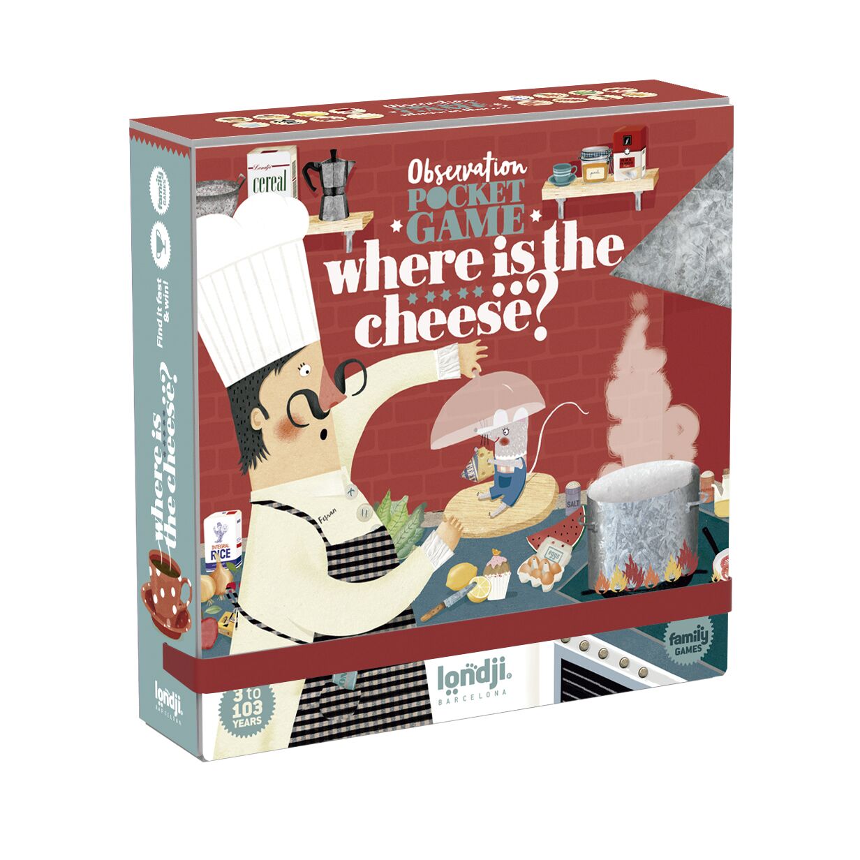 Londji Gra obserwacyjna kieszonkowa 3+