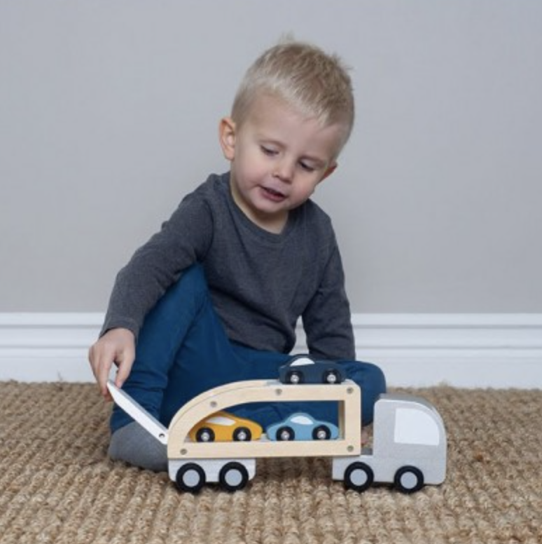 JaBaDaBaDo Laweta z 3 Samochodzikami 1+