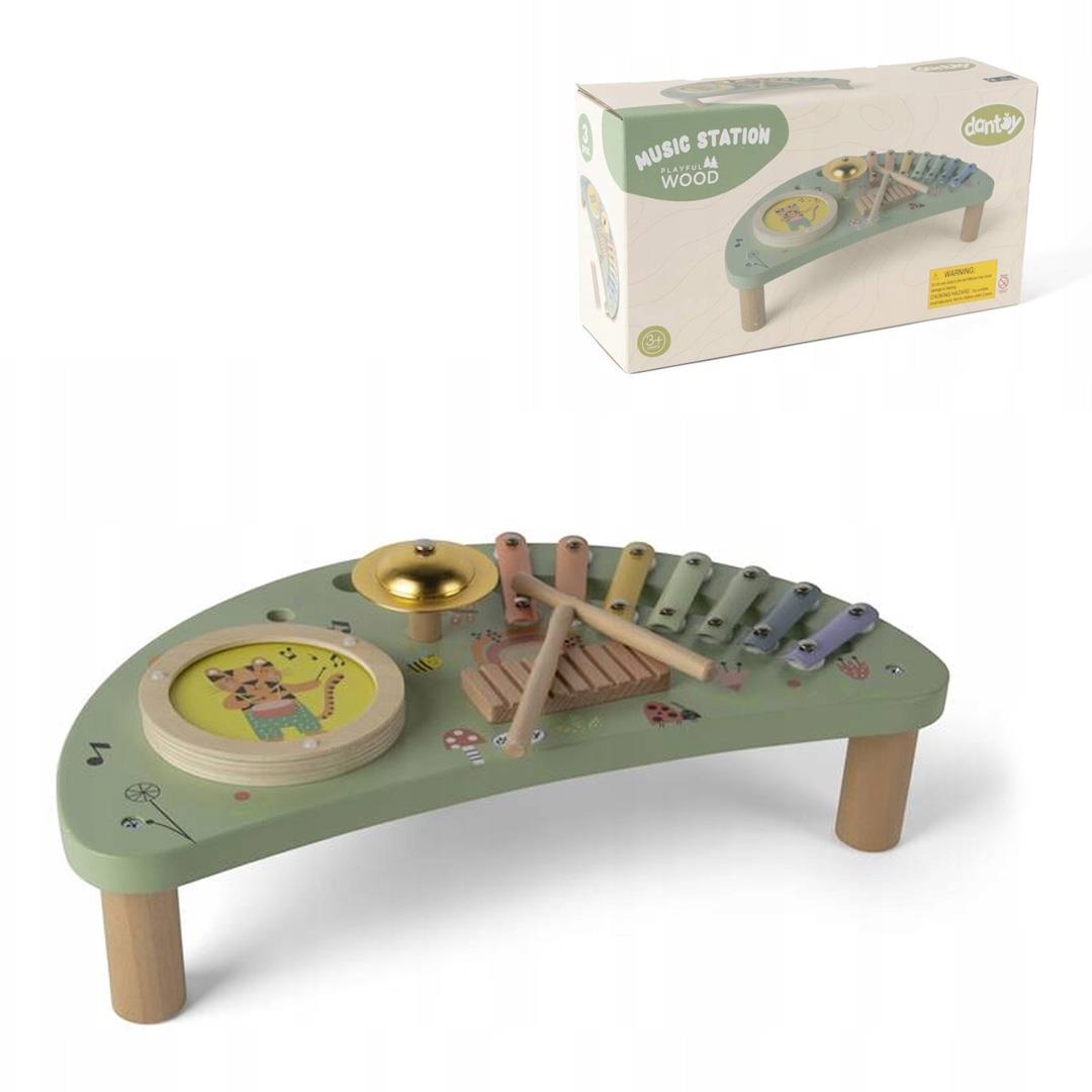 DANTOY Drewniany muzyczny stolik 