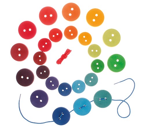 Grimms Duże Guziki do Nawlekania 24el 3+