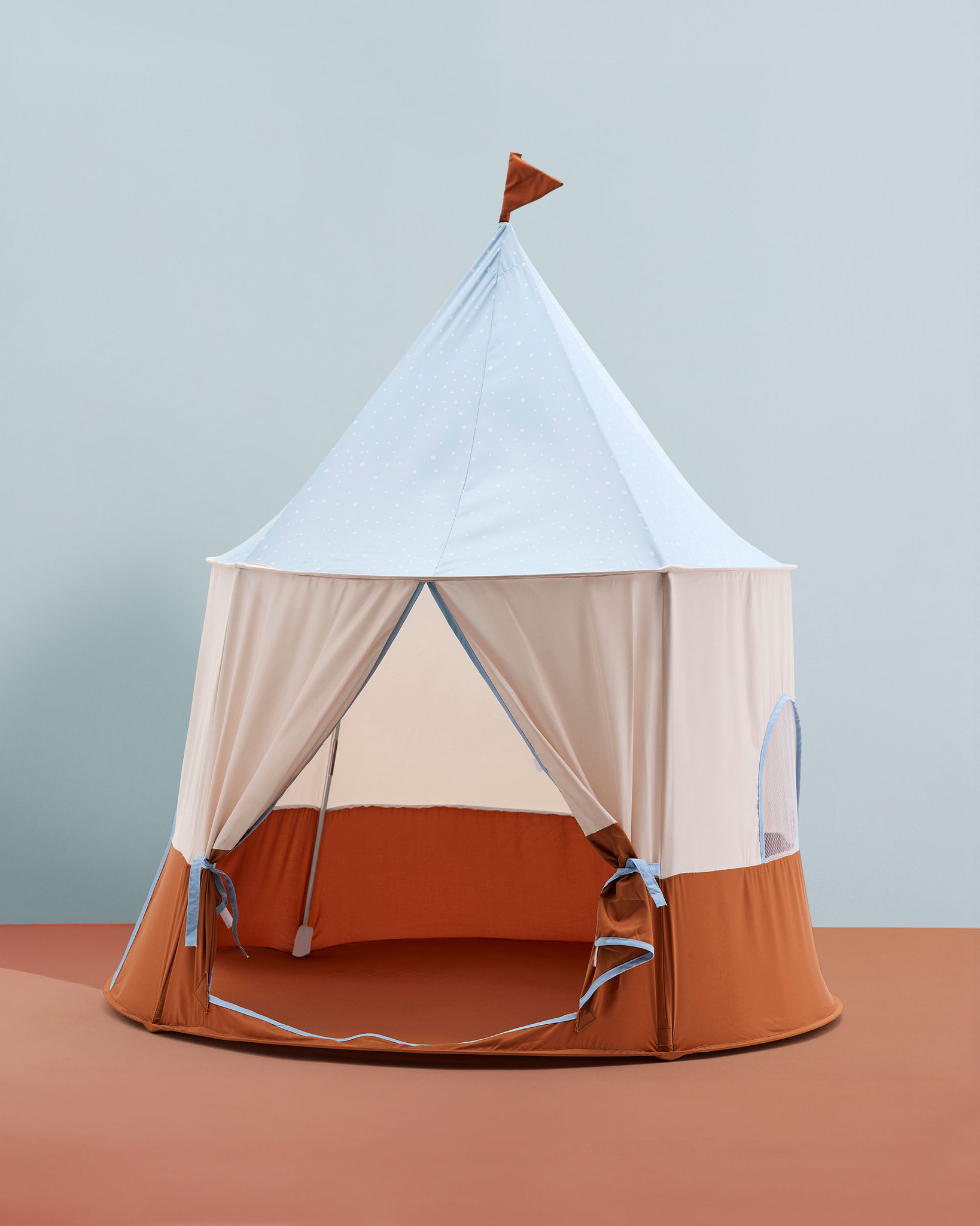 Kid's Concept Namiot do Zabawy Circus Niebieski Tipi 115x115x120