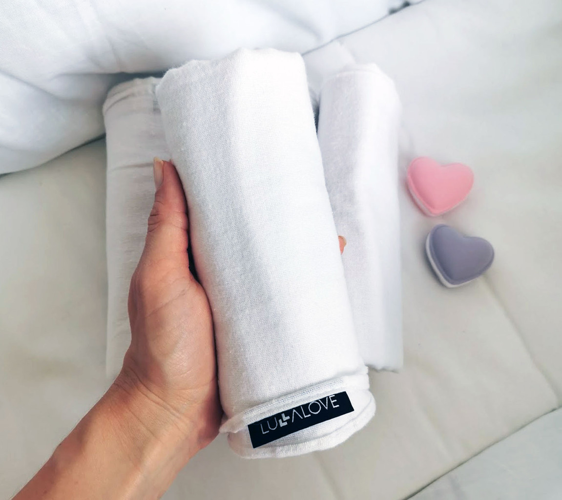 Lullalove Flanela Pieluchy Duże 4 szt. 0+