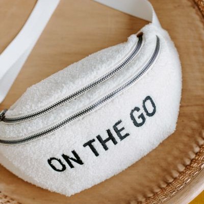 Childhome Nerka Banana Bag Teddy Bear White - Limitowana Edycja