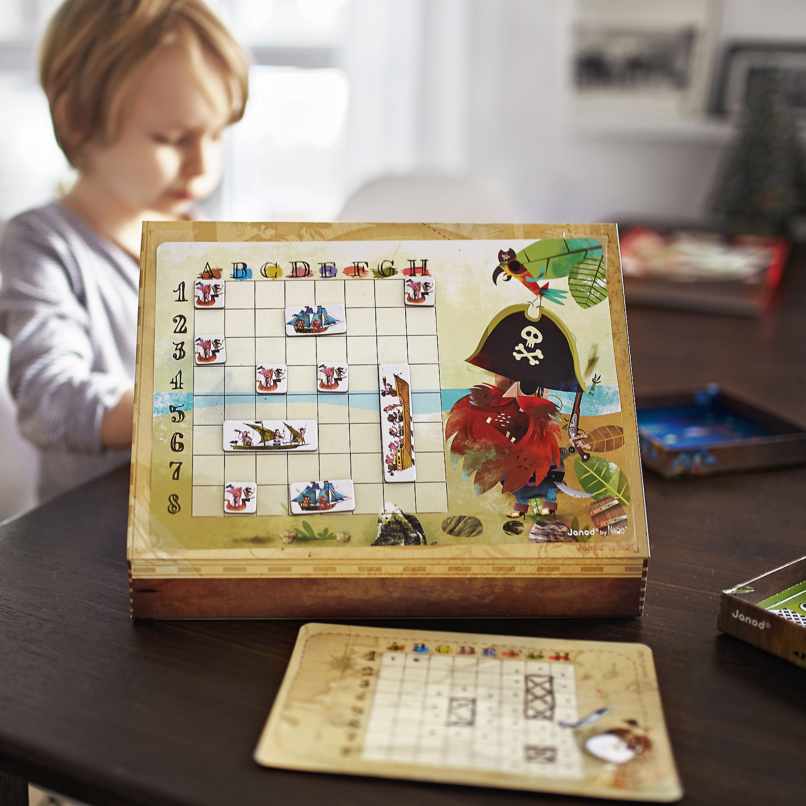 Janod Statki Gra Magnetyczna Piracka 6+