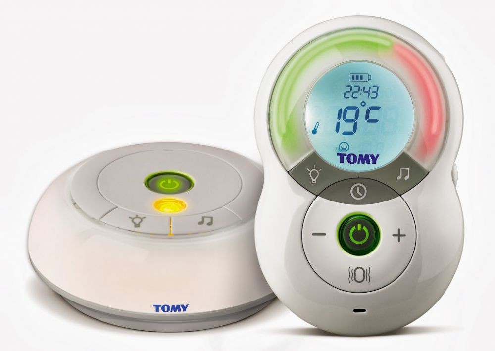 Niania elektroniczna TOMY TF550 DECT zasięg 350m | Bezpieczeństwo