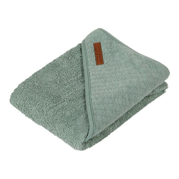 Little Dutch Ręcznik Pure Mint Kaptur 75x75cm