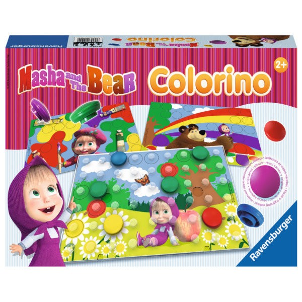 Gra Colorino Masza i Niedźwiedź Ravensburger 3+