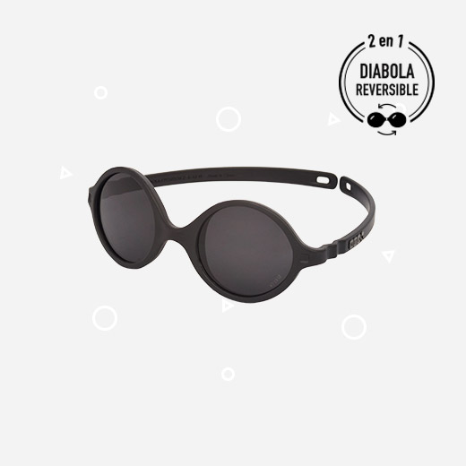 KiETLA Okulary Przeciwsłoneczne Diabola 0-1 BLACK