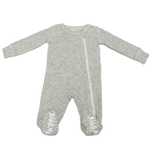 Juddlies Pajacyk Light Grey Fleck 6-12 m