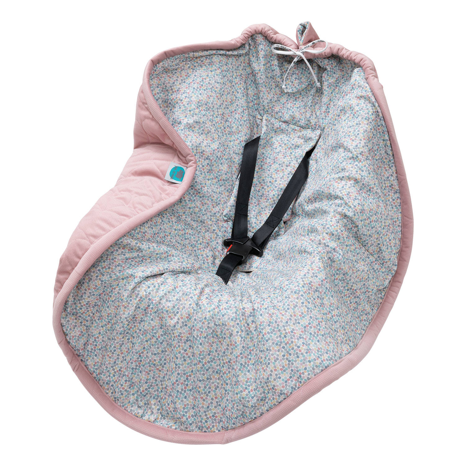 Otulacz do fotelika Pink no more Różowy 0-12 m