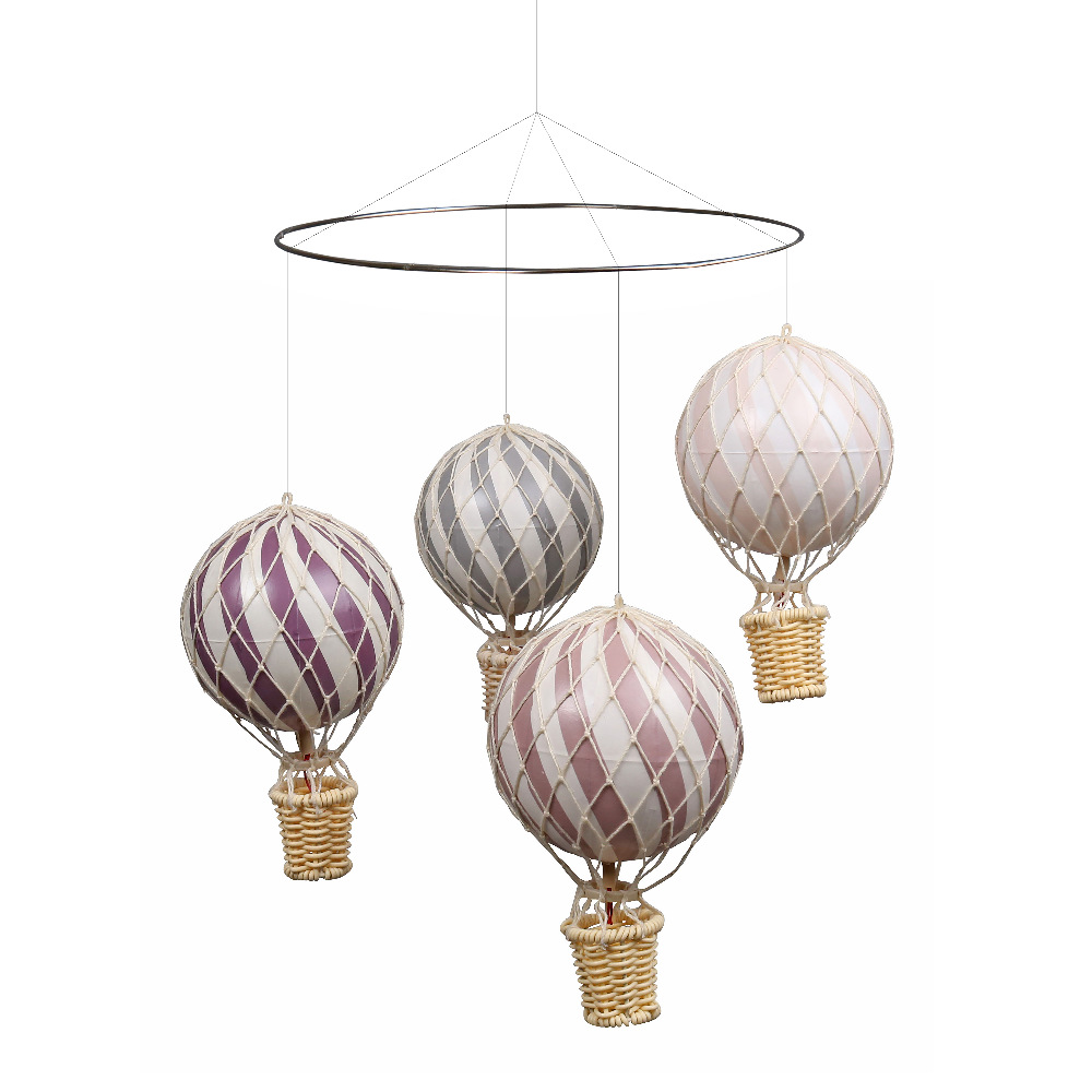 Filibabba Karuzela Balony 4 szt. 10 cm Girl