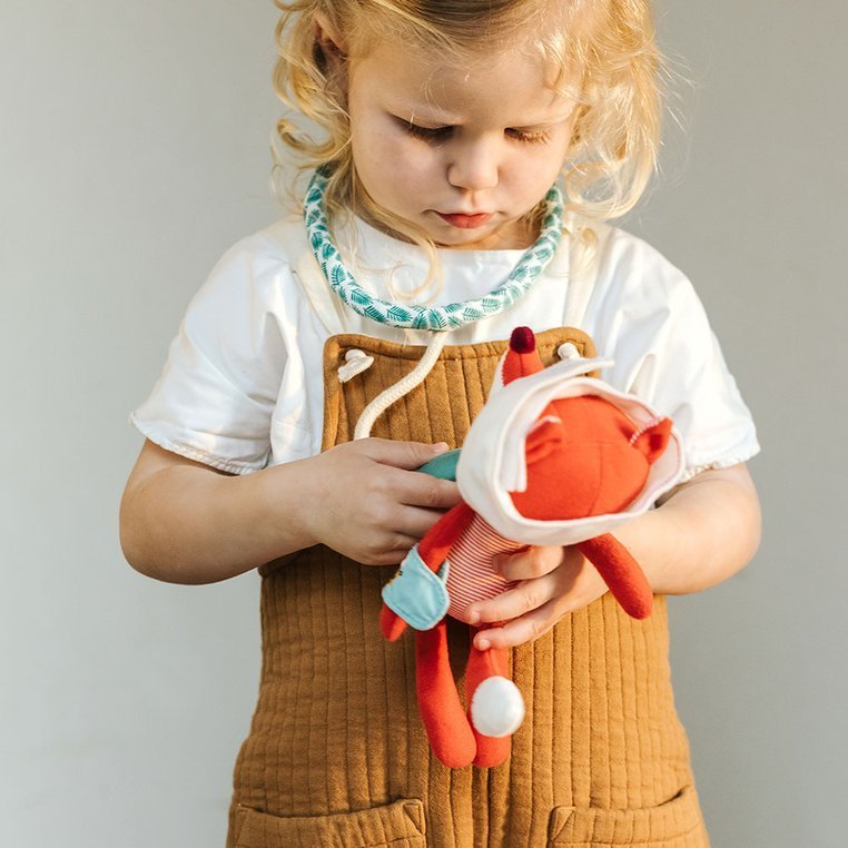 Lilliputiens, Torba lekarska z przytulanką i 6 akcesoriami Lisiczka Alice 18 m+