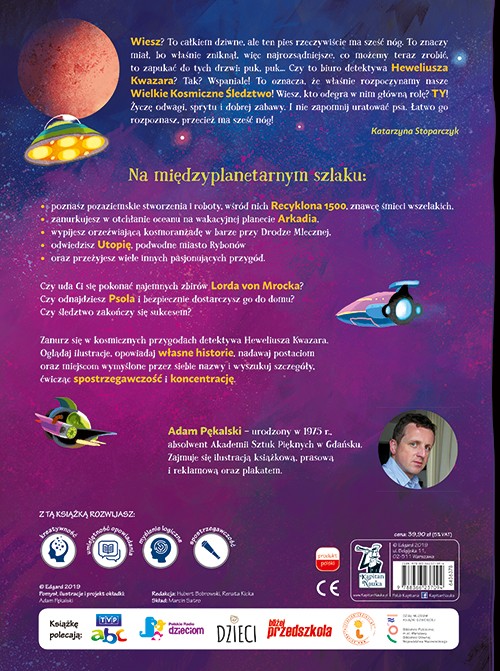 Kosmiczne Śledztwo Heweliusza Kwazara - Gra Edukacyjna