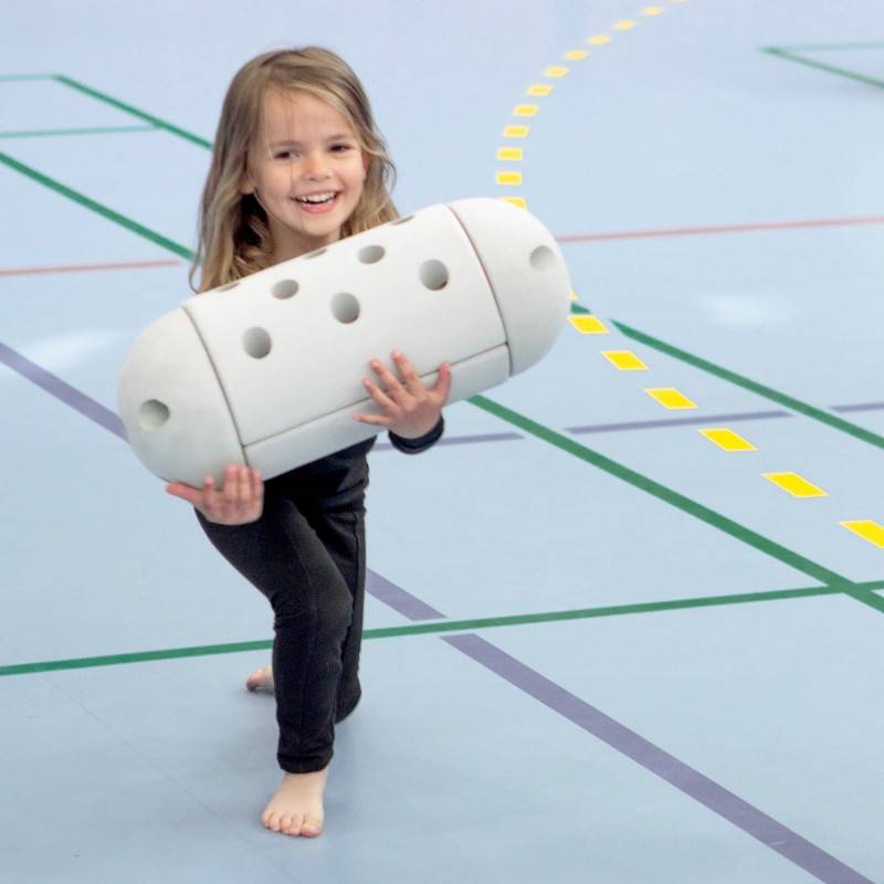 MODU, Half Ball Kit - piankowe półkule rozwijające motorykę dużą - niebieskie