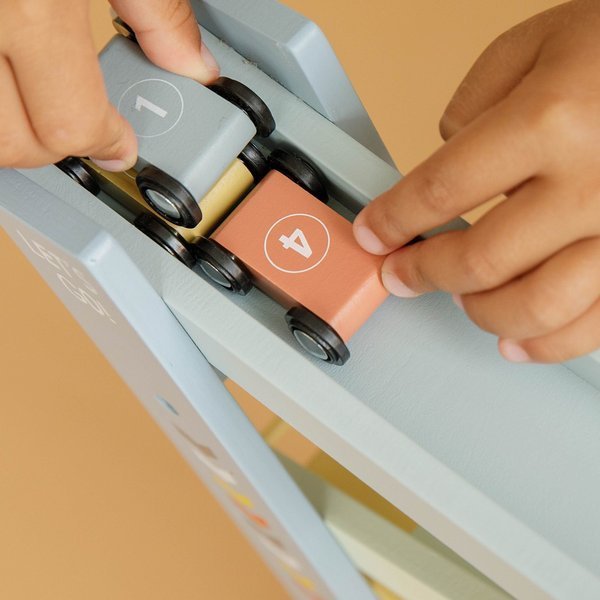 Little Dutch Zjeżdżalnia Samochodowa Błękitna 18m+