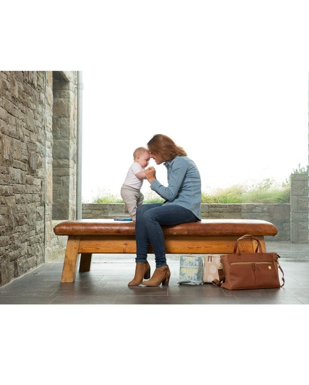 PacaPod Torba dla mamy Fortuna - Skórzana, 19l+ | Fabryka Wafelków