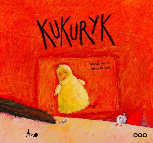 Kukuryk Drewniana Grzechotka Sensoryczna 0+