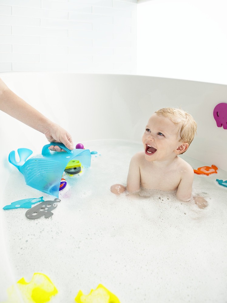 Wieloryb Organizer na zabawki kąpielowe Boon
