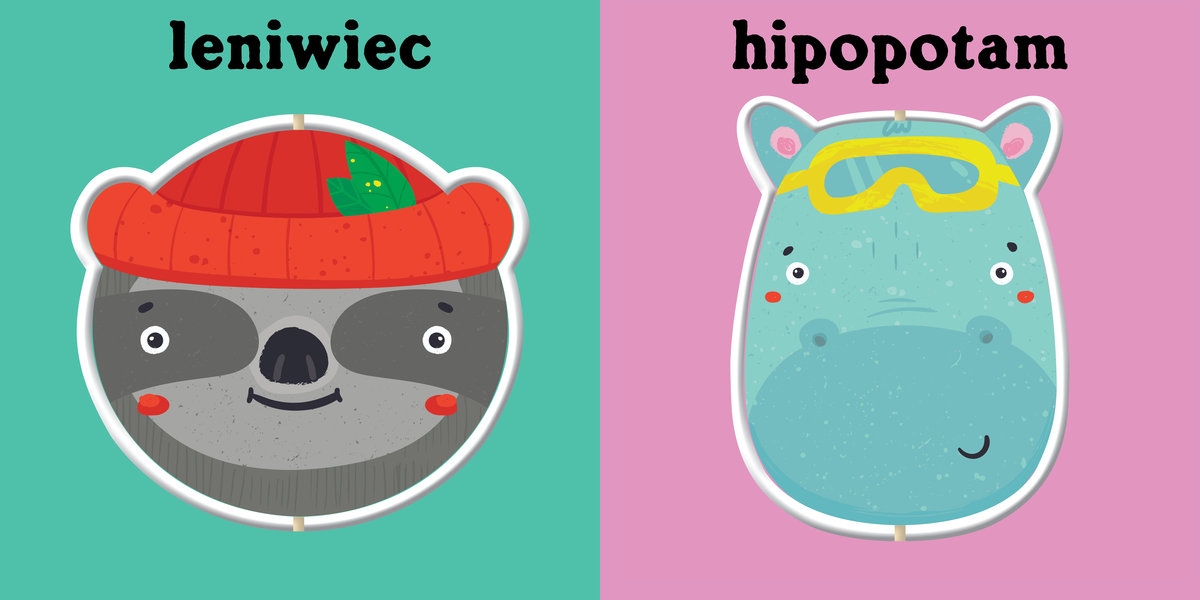 Wydawnictwo Wilga Dzikie zwierzęta Obracanka 0-2 lata