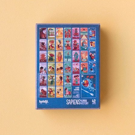 Londji Gra karciana Sapiens Historia człowieka 3+