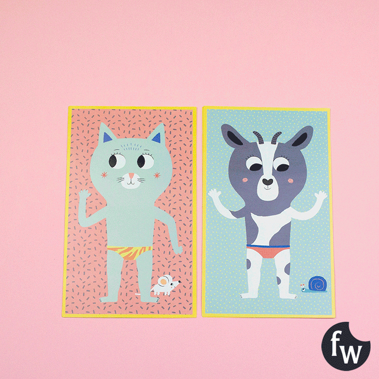 Auzou Magnesy Ubieranie Zwierząt 3+ 40el