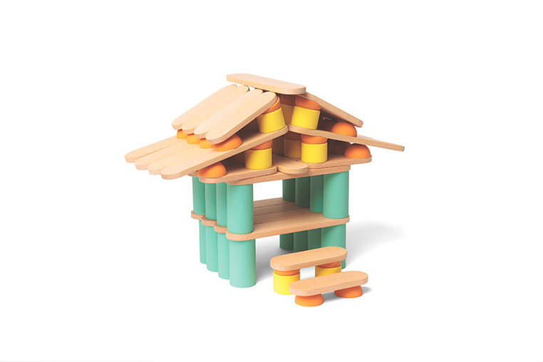 Oppi, Kreatywny Zestaw Konstrukcyjny Stix 108 el. 