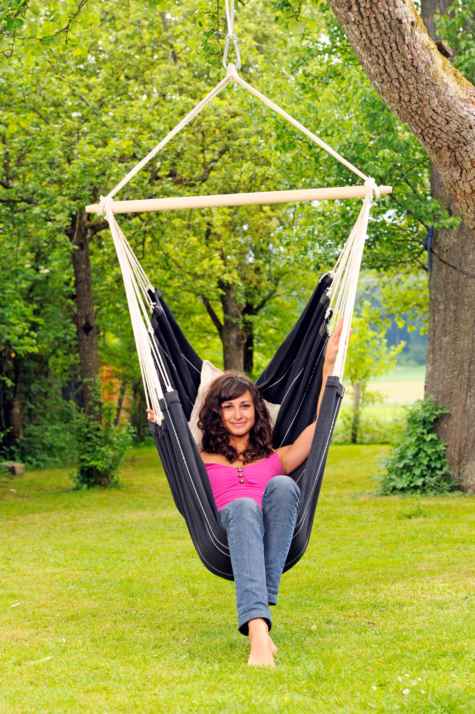 Amazonas Huśtawka hamakowa Brasil Black 150kg