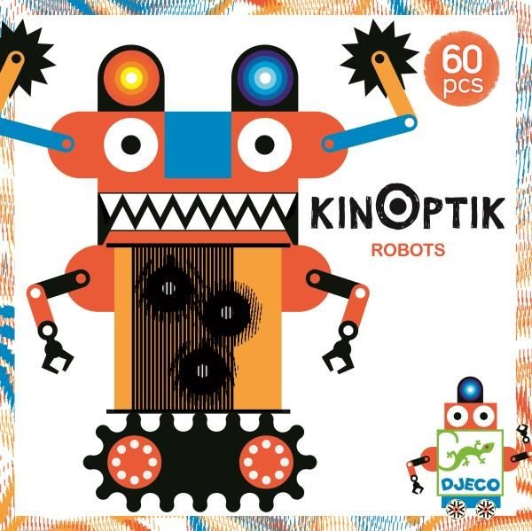 Djeco Kinoptik Roboty Magnetyczna Układanka od 6 lat
