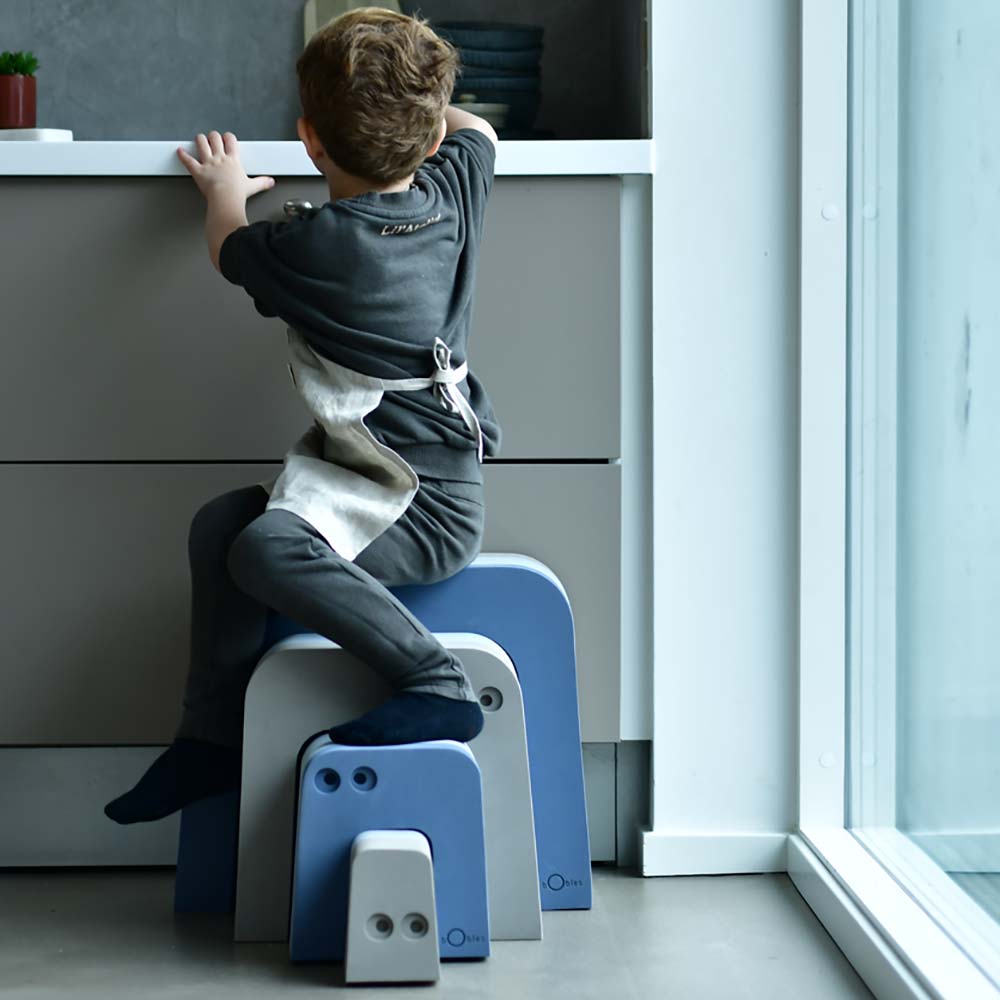 Mrówkojad zabawka sensoryczna dla dzieci Cloudy Blue | bObles