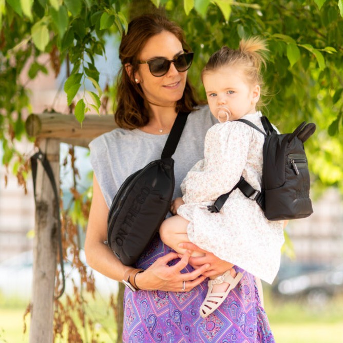 Childhome, Plecak dziecięcy My first bag Pikowany Czarny