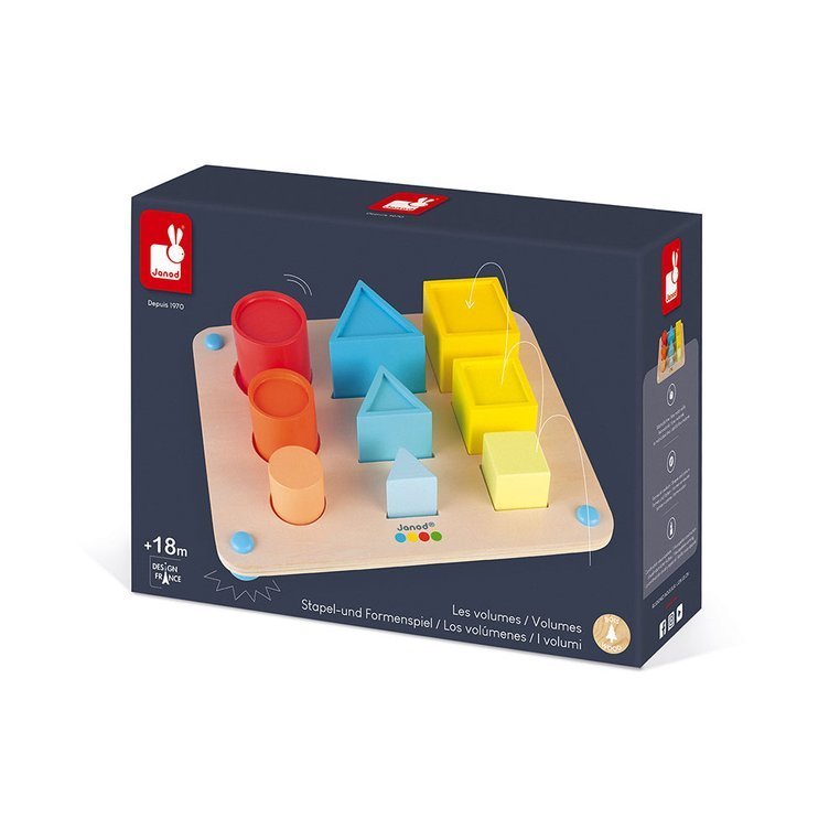 Janod Układanka Objętości Essentiel 18m+