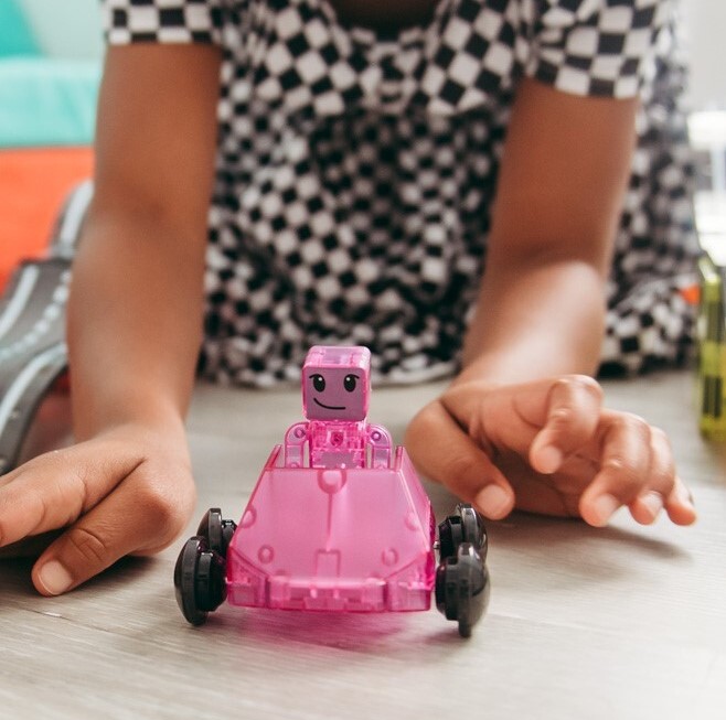 Magna-Tiles Magnetyczne Samochodziki Dashers 6 el. 3+