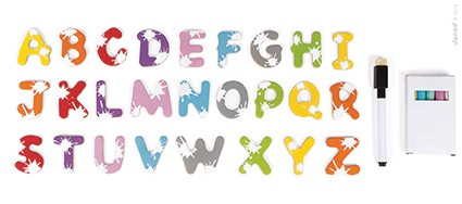 Janod Tablica wisząca 3w1 - Edukacyjna, Od 3 lat