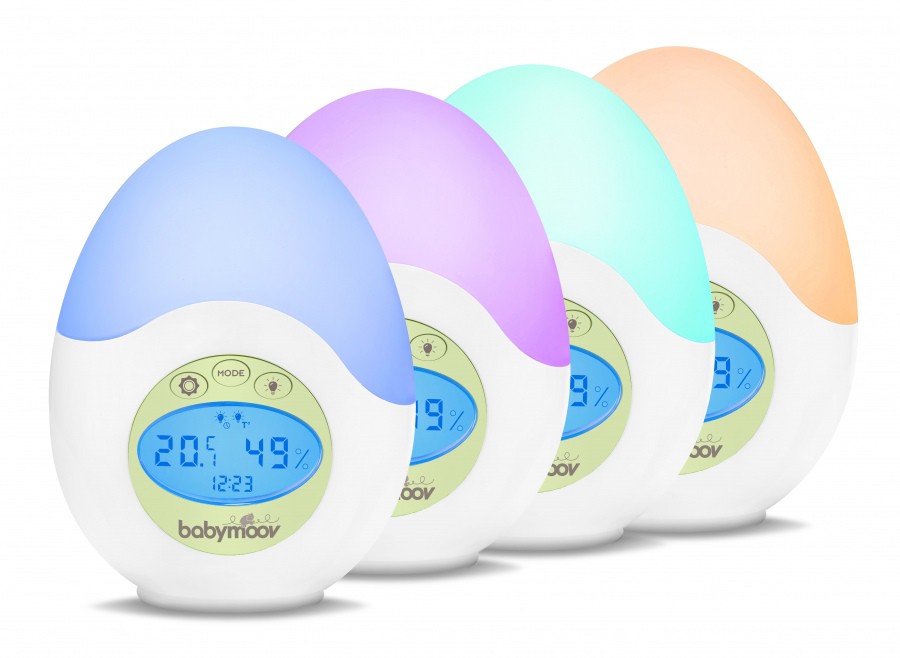 Babymoov Lampka nocna Well being z termometrem 0+