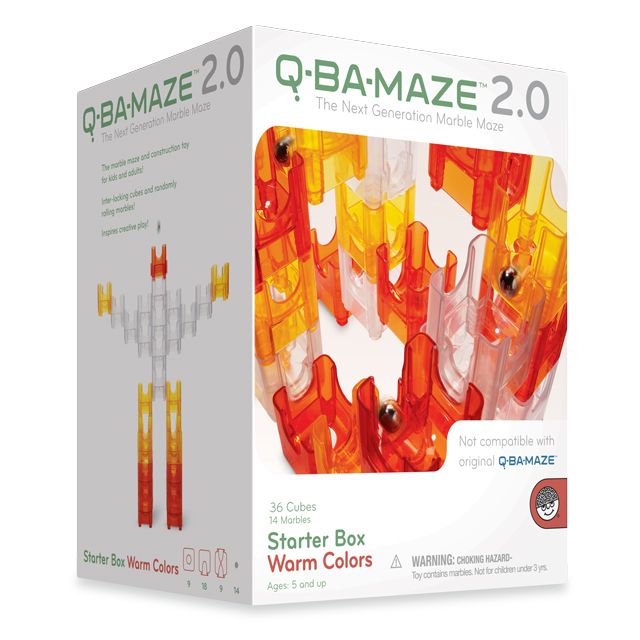 Mind Ware Labirynt Q-Ba-Maze Klocki 50 el. 5+