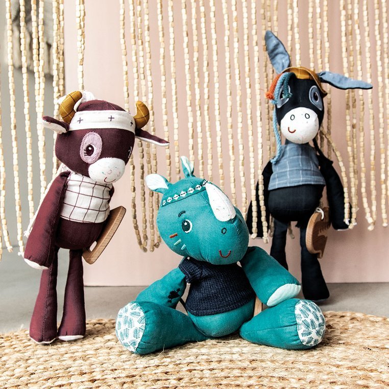 LILLIPUTIENS Przytulanka z pozytywką Osiołek Ignace 0m+