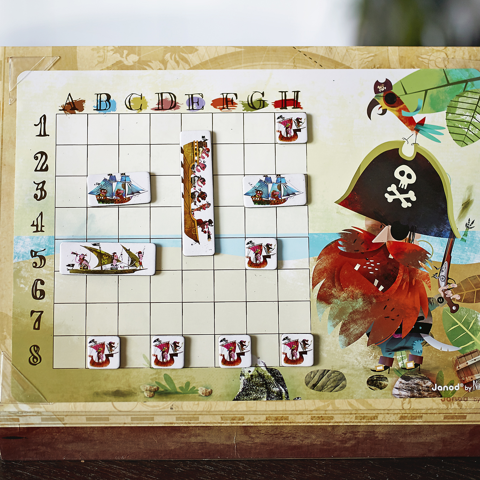 Janod Statki Gra Magnetyczna Piracka 6+