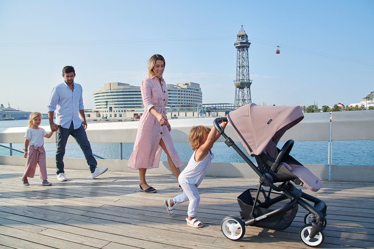 Easywalker Charley Wózek Głęboko-Spacerowy Night Black 0+