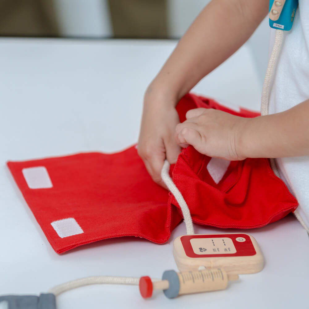 Plan Toys Zestaw Lekarza Drewniany 3+