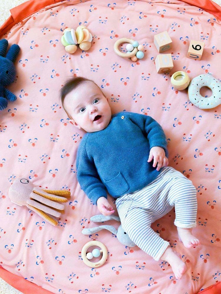 Play&Go Mata i worek 2w1 Soft Zwierzęta 0+