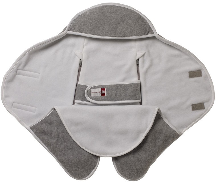 Red Castle Otulacz Babynomade 6-12m Double Fleece Grey/White
