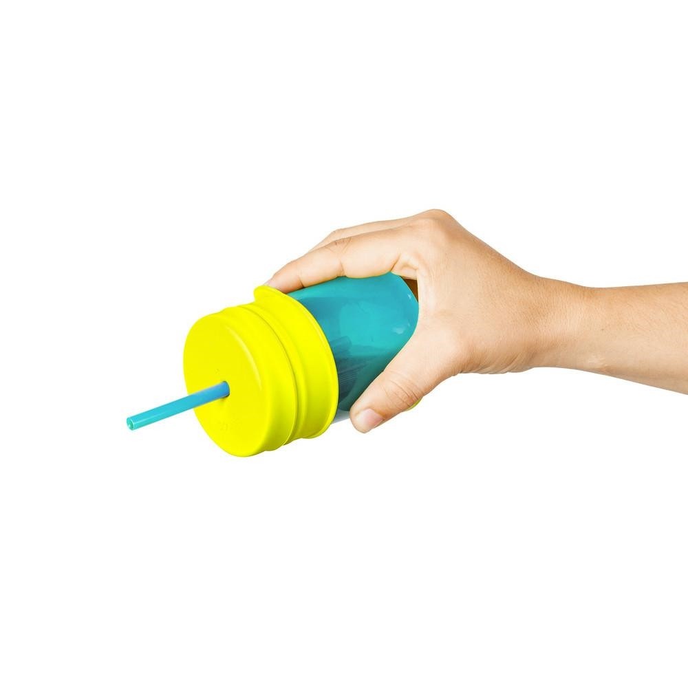 Boon Kubek Snug z nakładkami i słomkami 265ml 12m+